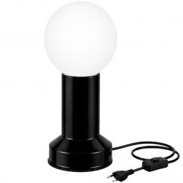 Table Lamp Pillar 892OPV3615 10x10x24cm 1xG9 10W Black Opviq BLACK