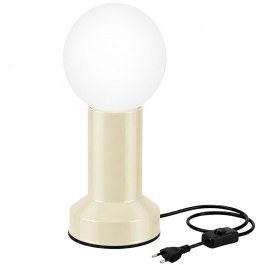 Table Lamp Pillar 892OPV3618 10x10x24cm 1xG9 10W Beige Opviq BEIGE