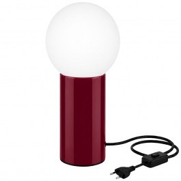 Table Lamp Polo 892OPV3621 15x15x35cm 1xE27 40W Burgundy Opviq BURGUNDY