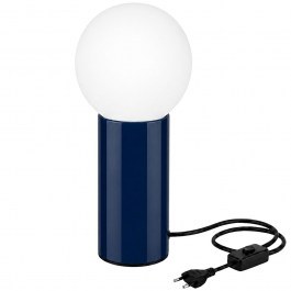 Table Lamp Polo 892OPV3622 15x15x35cm 1xE27 40W Navy Blue Opviq NAVY BLUE