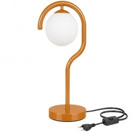 Table Lamp Gedik 521SHN3752 20x17x50cm 1xE27 40W Orange Opviq ORANGE