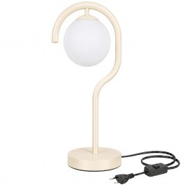 Table Lamp Gedik 521SHN3753 20x17x50cm 1xE27 40W Beige Opviq BEIGE