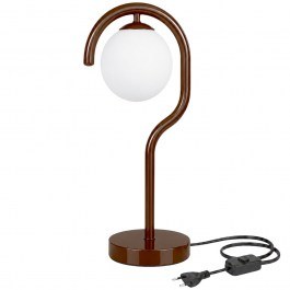 Table Lamp Gedik 521SHN3754 20x17x50cm 1xE27 40W Brown Opviq BROWN