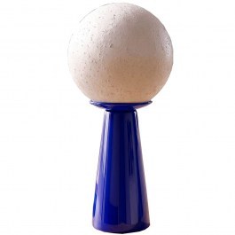 Table Lamp Monivo 687HMY2645 12x12x30cm 1xE27 40W Navy Blue Opviq NAVY BLUE