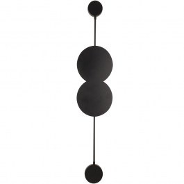 Wall Lamp Ledos 119FRS1179 20x5x97cm 2xLed 5W 3000K Black Opviq BLACK