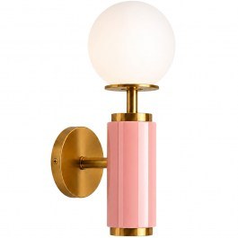Wall Lamp Moira 892OPV3569 15x17x37cm 1xE27 40W Pink-Gold Opviq GOLD-PINK