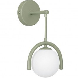 Wall Lamp Gedik 521SHN3745 20x20x37cm 1xE27 40W Green Opviq GREEN