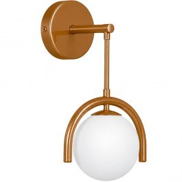 Wall Lamp Gedik 521SHN3746 20x20x37cm 1xE27 40W Orange Opviq ORANGE