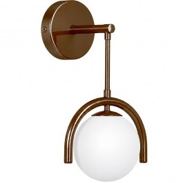 Wall Lamp Gedik 521SHN3748 20x20x37cm 1xE27 40W Brown Opviq BROWN
