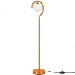Floor Lamp Gedik 521SHN3758 30x30x160cm 1xE27 40W Orange Opviq ORANGE