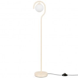 Floor Lamp Gedik 521SHN3759 30x30x160cm 1xE27 40W Beige Opviq BEIGE