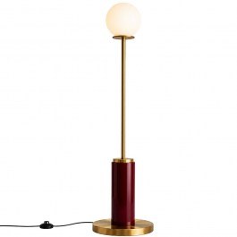 Floor Lamp Moira 892OPV3582 30x30x150cm 1xE27 40W Burgundy-Gold Opviq BURGUNDY-GOLD