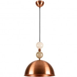 Pendant Lamp Bubble 892OPV3647 31x31x102cm 1xE27 40W Copper-Beige Opviq BRONZE-BEIGE