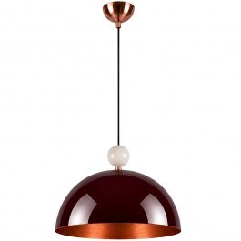 Pendant Lamp Bubble 892OPV3649 40x40x106cm 1xE27 40W Burgundy Opviq BURGUNDY