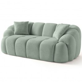 Two-Seater Sofa Octavio 752EST2504 199x80x70cm Turquoise TURKUAZ