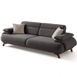 Three-Seater Sofa Bonjo 752EST1146 246x97x81cm Anthracite ANTHRACITE