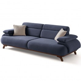 Three-Seater Sofa Bonjo 752EST1151 246x97x81cm Navy Blue NAVY BLUE