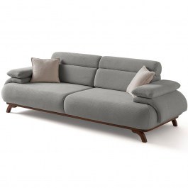 Three-Seater Sofa Bonjo 752EST1147 246x97x81cm Grey GREY