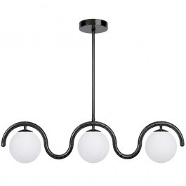 Ceiling Lamp - Rail Gedik 521SHN3725 80x17x70cm 3xE27 40W Black Opviq BLACK