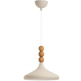 Pendant Lamp Eysan 584TTM2131 D35x116cm 1xE27 40W Cream-Oak Opviq CREAM