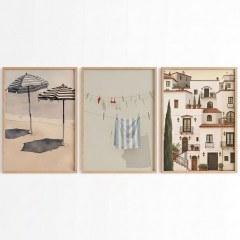 Frames (Set 3Pcs) 862VRL4673 50x70cm Multi Wallity