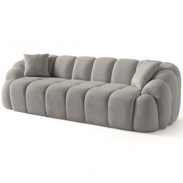 Καναπές Τετραθέσιος Octavio 752EST2306 268x80x70cm Grey GREY