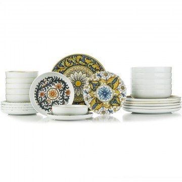 Dinner Plates (Set 24Pcs) 710KTP3801 Multi Hermia
