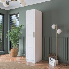 Single-Leaf Wardrobe 893RAN5744 45x57,5x210cm White