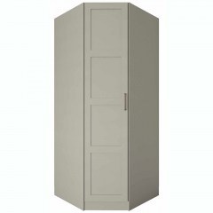 Single-Leaf Corner Wardrobe 893RAN5874 91x57,5x210cm Sand
