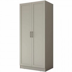 Ντουλάπα Δίφυλλη 893RAN5856 90x57,5x210cm Sand