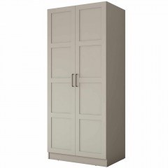 Ντουλάπα Δίφυλλη 893RAN5879 90x57,5x210cm Sand