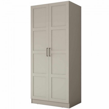 Ντουλάπα Δίφυλλη 893RAN5879 90x57,5x210cm Sand