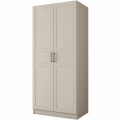 Ντουλάπα Δίφυλλη 893RAN5888 90x57,5x210cm Sand