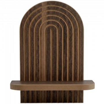 Ράφι Τοίχου Art 173ALF1109 26x13x35cm Wenge