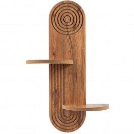 Wall Shelf Art 173ALF1114 26x13x70cm Oak OAK