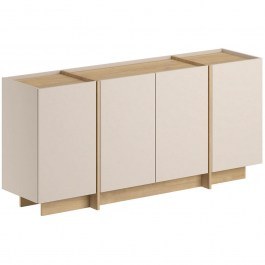 Μπουφές Dorma 855DTE4255 180x45x80cm Mink-Oak MINK
