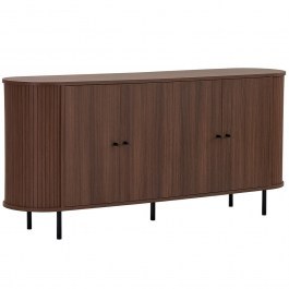 Μπουφές Noble 632NRD1135 180x40x80cm Walnut WALNUT