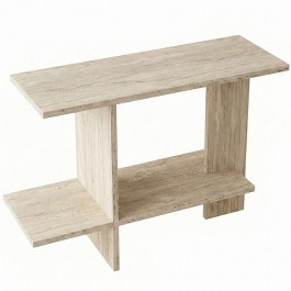 Side Table Essenziale 552NOS1826 80x30x55cm Travertine Beige BEIGE