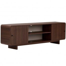 Έπιπλο Τηλεόρασης Mirel 632NRD1116 180x34x52cm Walnut WALNUT