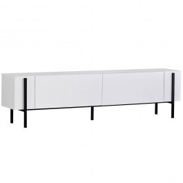 Έπιπλο Τηλεόρασης Nexus 993NRD1112 180x30x45cm White-Black WHITE
