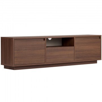 Έπιπλο Τηλεόρασης Sentinel 241NRD1354 160x30x42cm Walnut