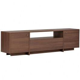 Έπιπλο Τηλεόρασης Alvar 241NRD1357 180x35x46cm Walnut WALNUT