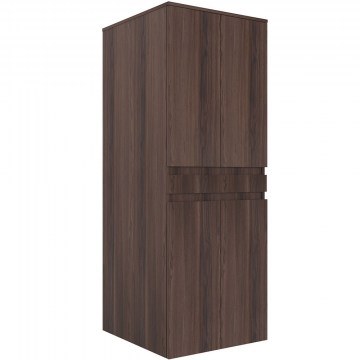Έπιπλο Πλυντηρίου Neve 785PNC1475 70x73x193cm Dark Walnut
