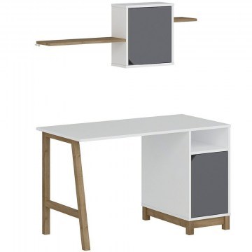 Desk Venaro 506MNR3885 120x60x75cm Multi-White