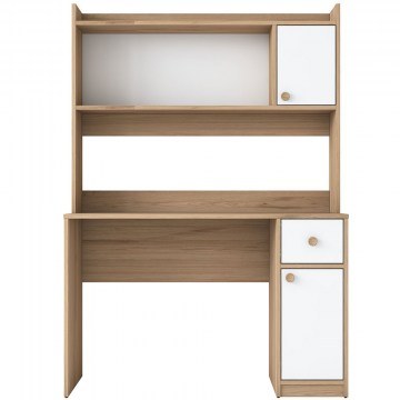 Γραφείο 893RAN5711 120x50x166cm Walnut-White