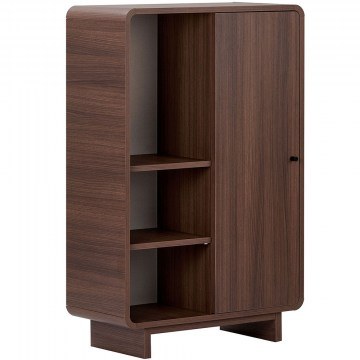 Cabinet Torina 632NRD1142 70x34x110cm Walnut