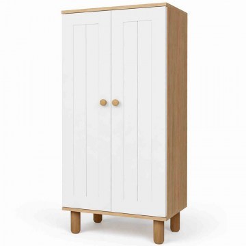 Shoe Cabinet Ayka 350MWD1225 60x37x129cm White-Oak