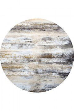 Χαλί CT-2096 Y 432WLM1637 Cream-Grey Round Conceptum Hypnose