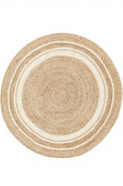 Carpet Ech 01 271EKH2157 R Natural-White 120X120 Round Conceptum Hypnose NATURAL-WHITE