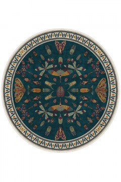 Χαλί Kece-Fr65 485HFT2004 Multi Round Conceptum Hypnose